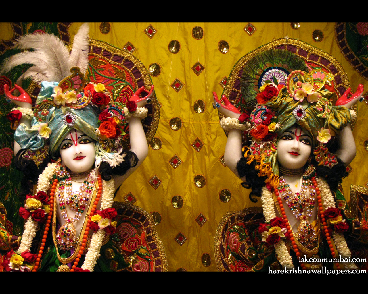 Sri Sri Gaura Nitai Close up Wallpaper (010) Size 1280x1024 Download