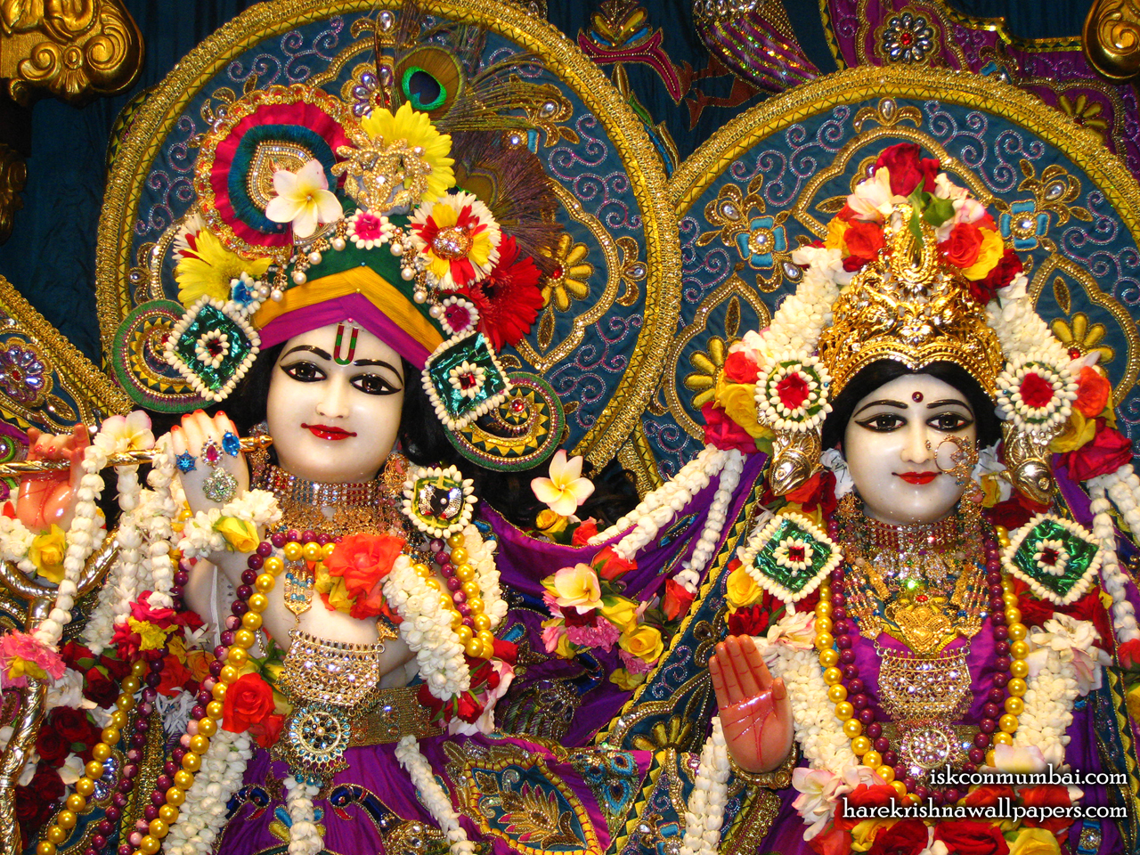 Sri Sri Radha Rasabihari Close up Wallpaper (010) Size 1280x960 Download