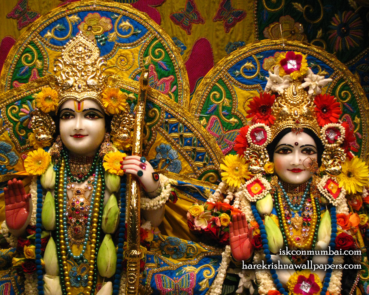 Sri Sri Sita Rama Close up Wallpaper (010) Size 1280x1024 Download