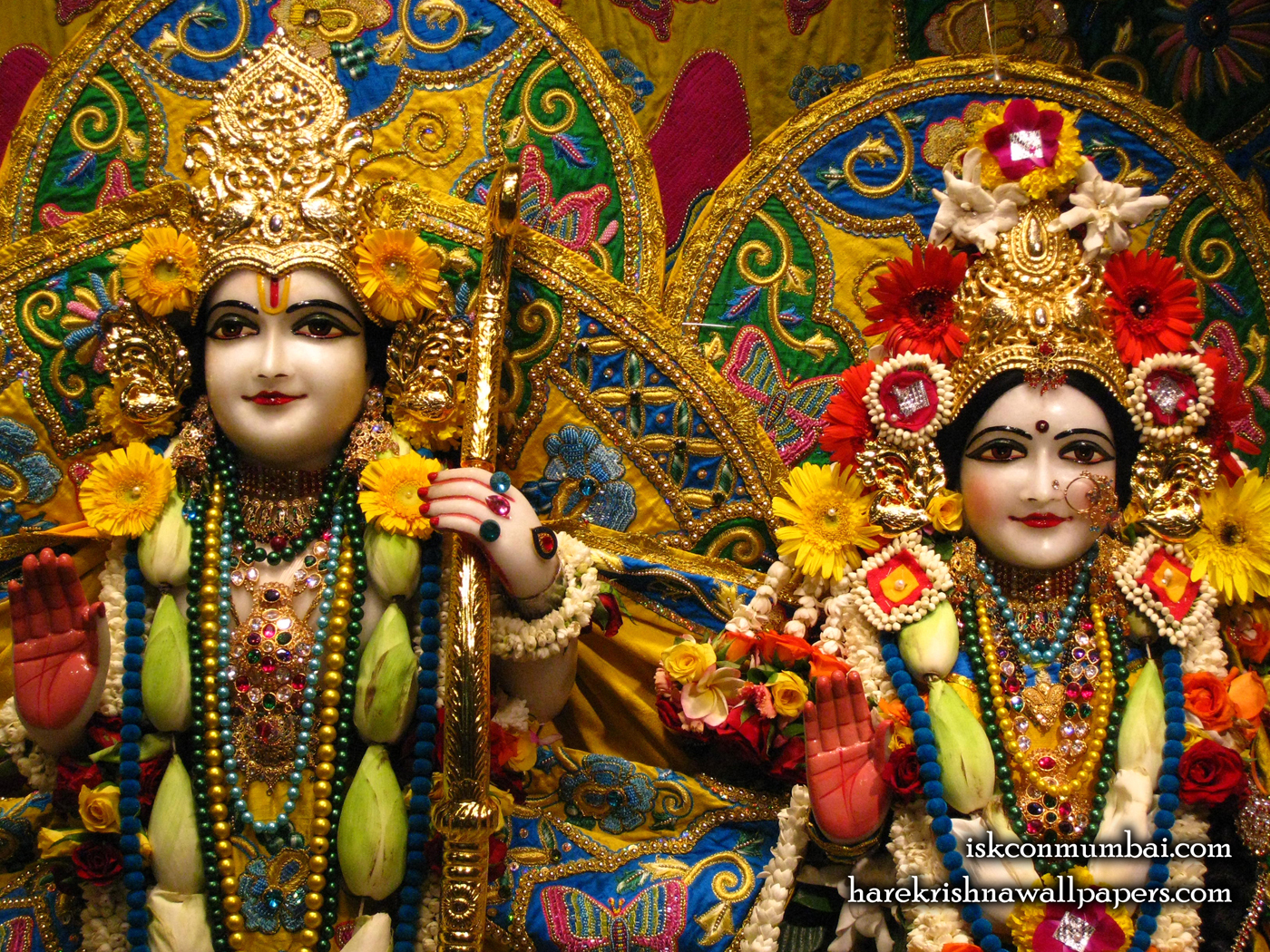 Sri Sri Sita Rama Close up Wallpaper (010) Size 1400x1050 Download