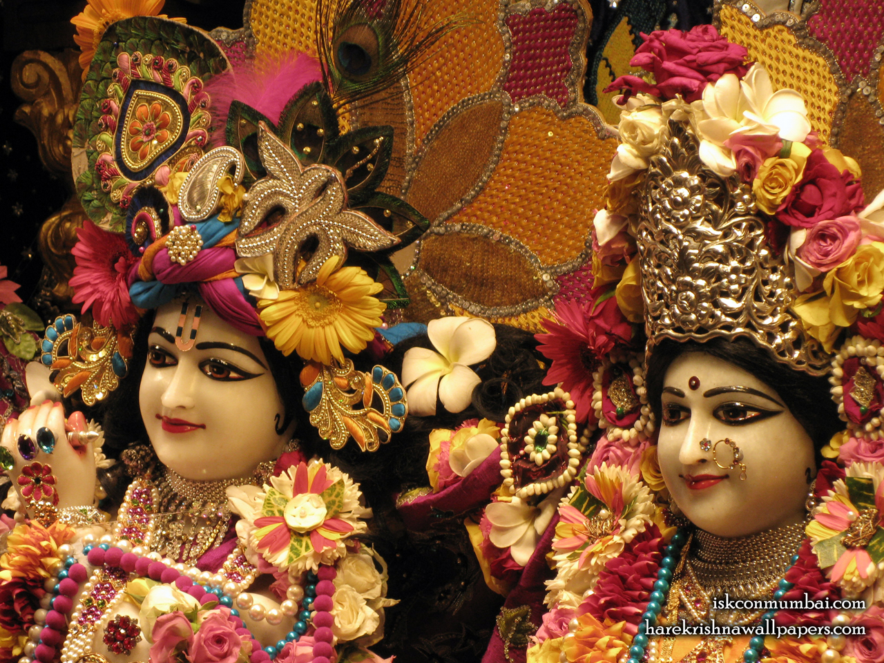 Sri Sri Radha Rasabihari Close up Wallpaper (011) Size 1280x960 Download