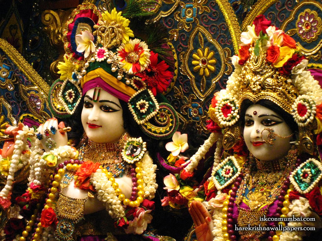 Sri Sri Radha Rasabihari Close up Wallpaper (016) Size 1024x768 Download