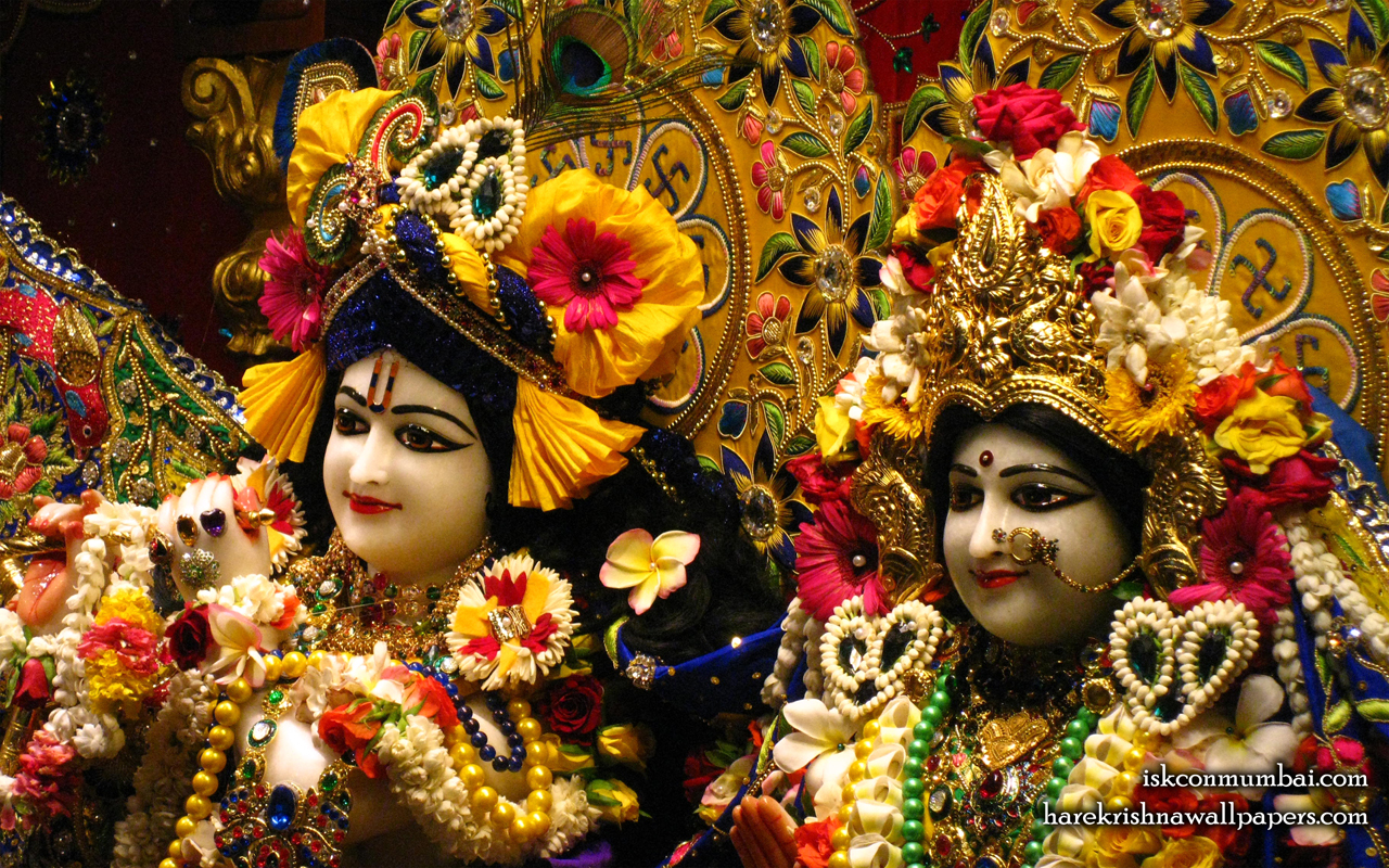 Sri Sri Radha Rasabihari Close up Wallpaper (017) Size 1280x800 Download