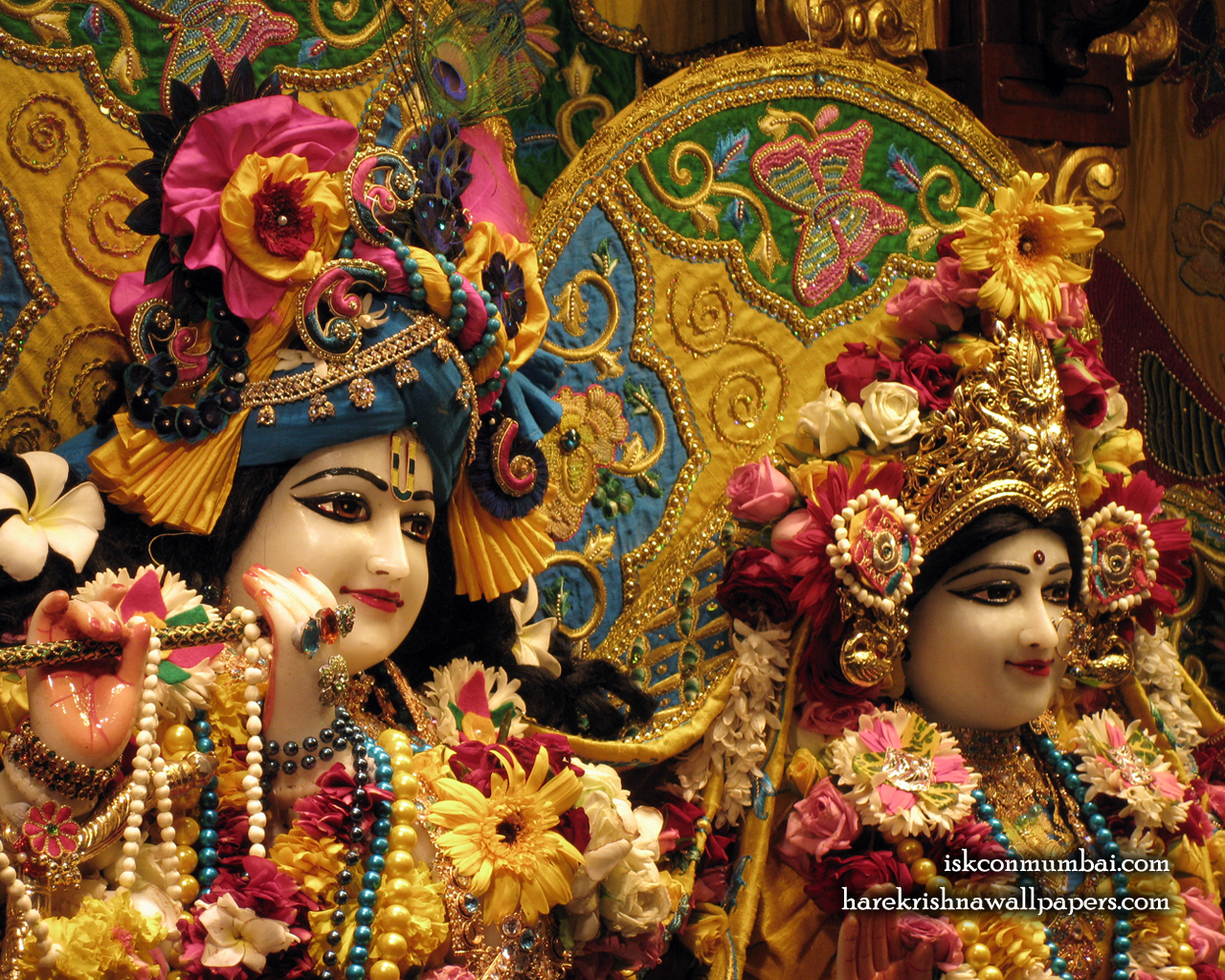Sri Sri Radha Rasabihari Close up Wallpaper (021) Size 1280x1024 Download