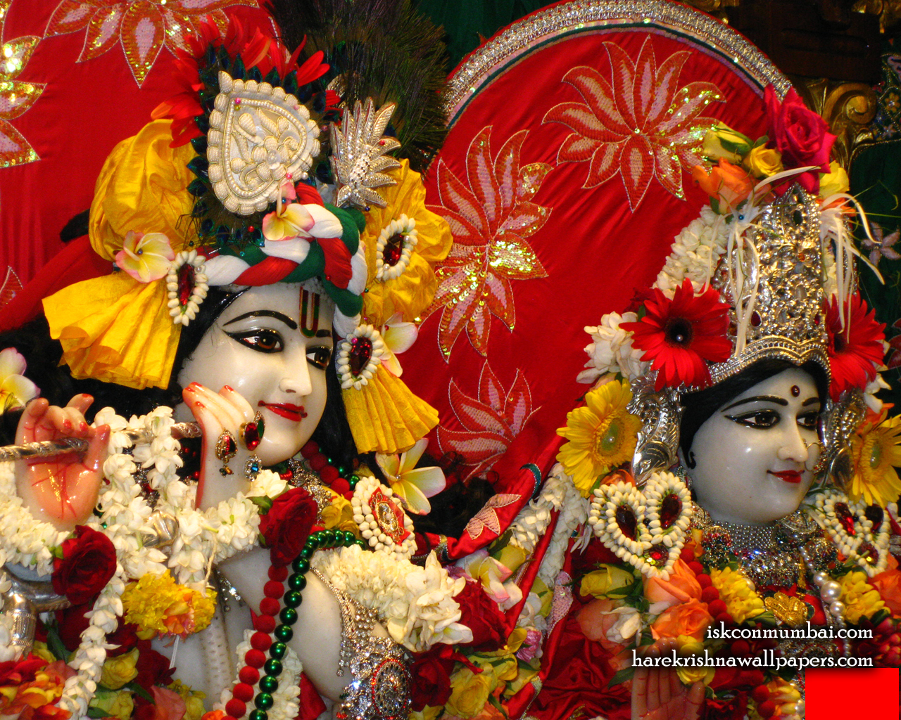 Sri Sri Radha Rasabihari Close up Wallpaper (026) Size 1280x1024 Download