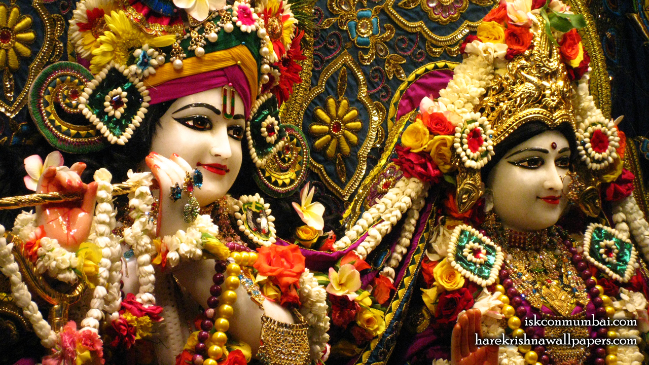 Sri Sri Radha Rasabihari Close up Wallpaper (027) Size1280x720 Download