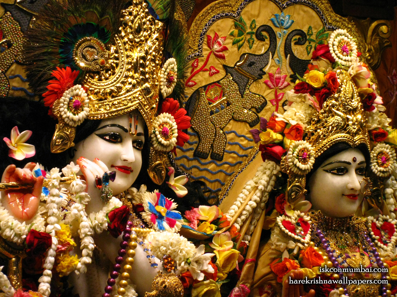 Sri Sri Radha Rasabihari Close up Wallpaper (028) Size 1280x960 Download