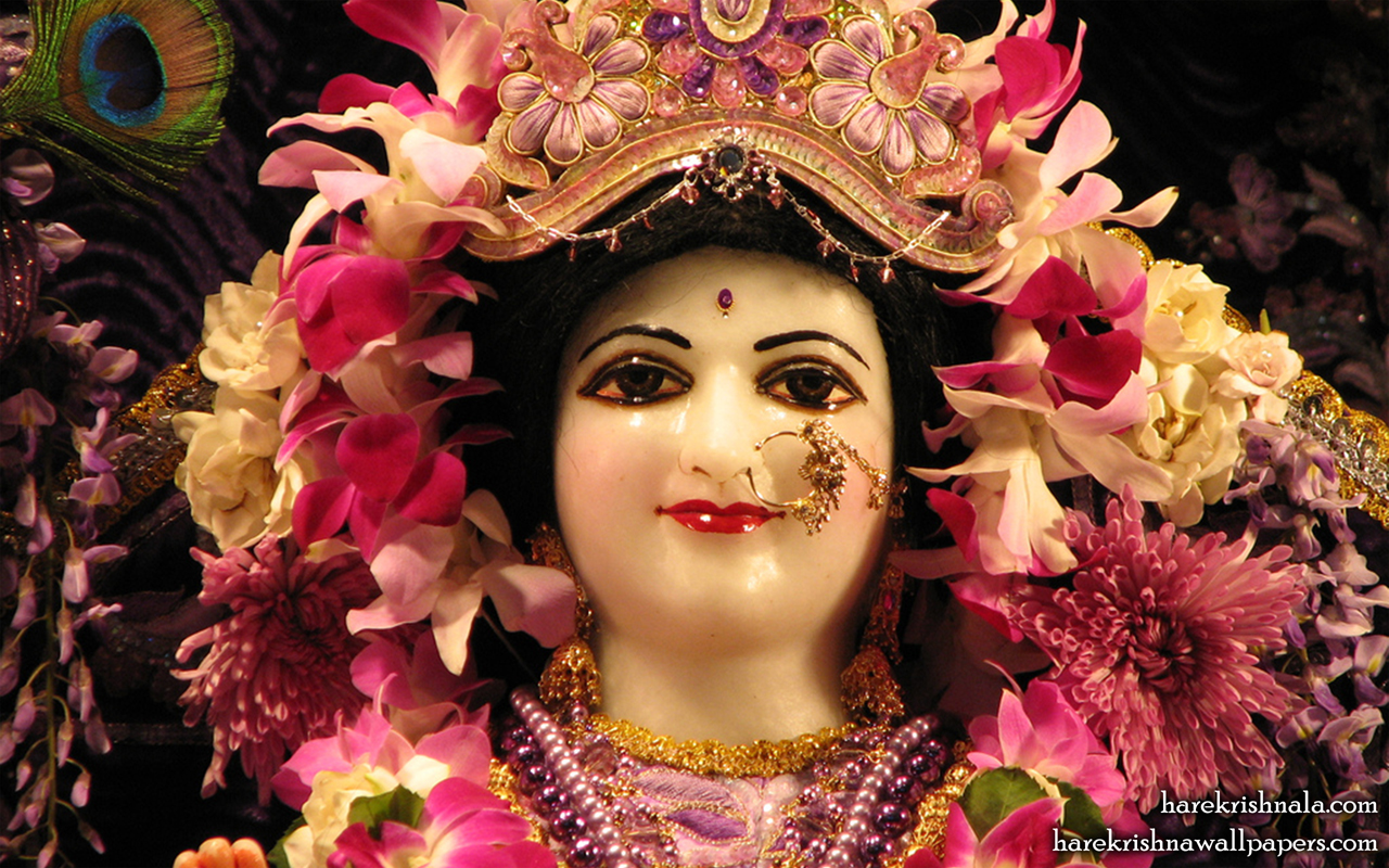 Sri Rukmini Close up Wallpaper (002) Size 1280x800 Download