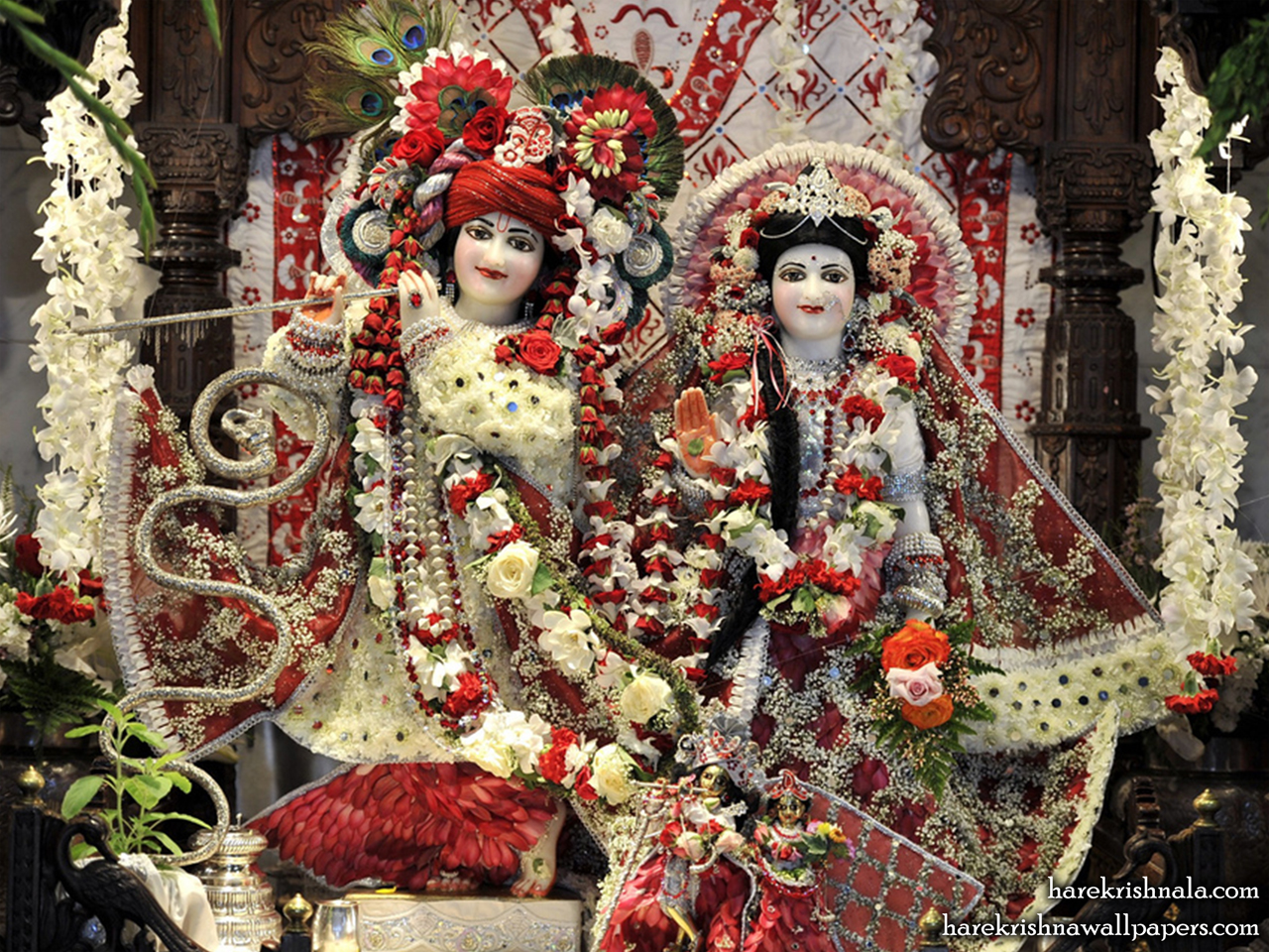 Sri Sri Rukmini Dwarkadhish Wallpaper (010) Size 1280x960 Download