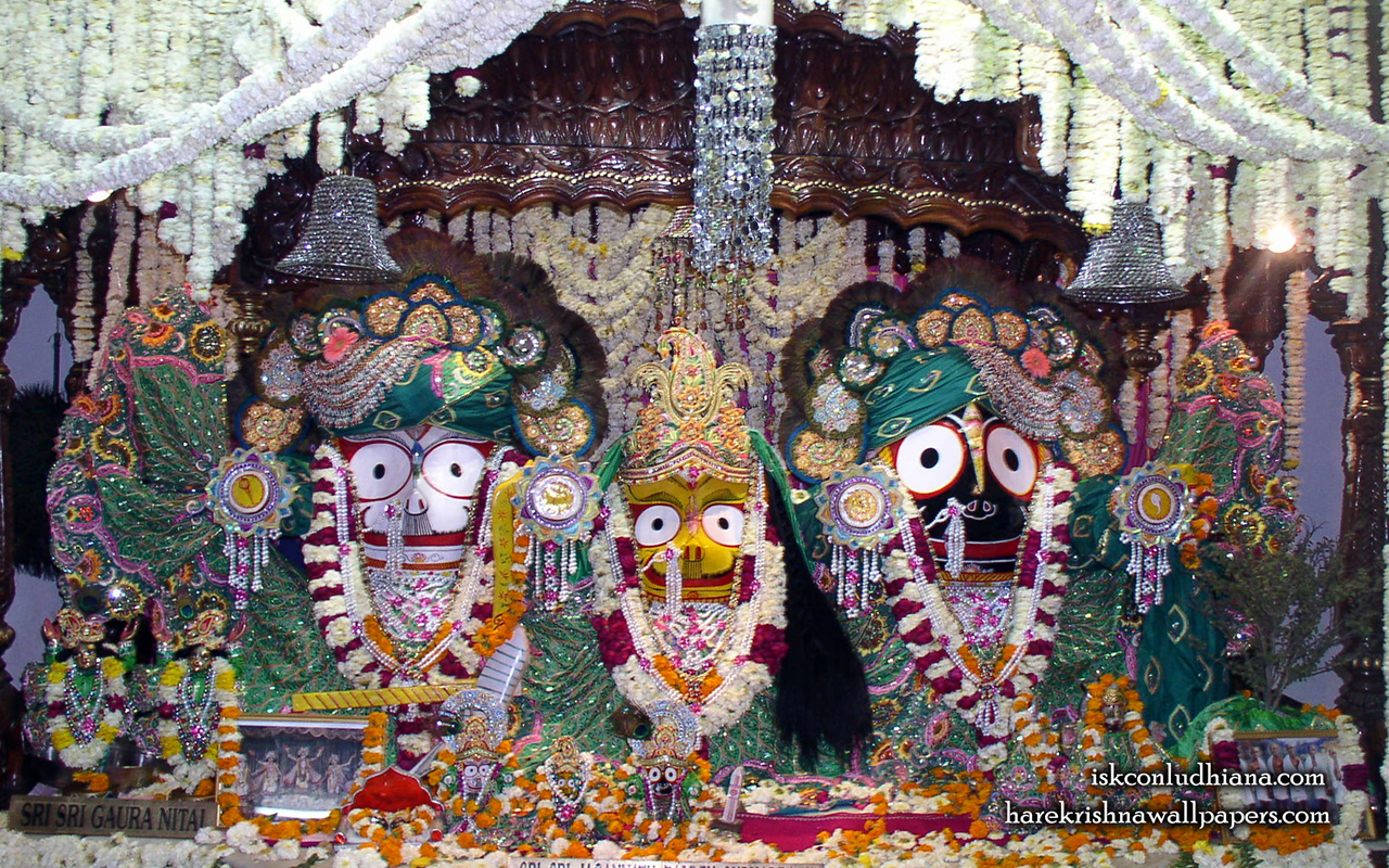 Jagannath Baladeva Subhadra Wallpaper (001) Size 1280x800 Download