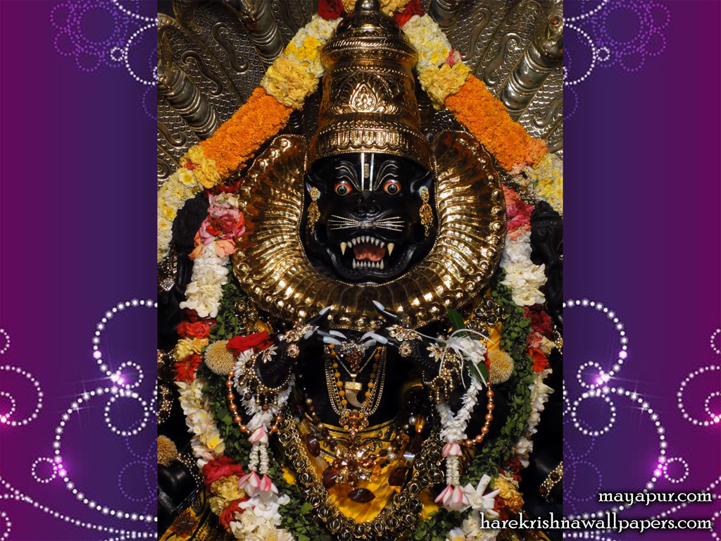 Sri Narasimha Deva Close up Wallpaper (002) Size 1024x768 Download