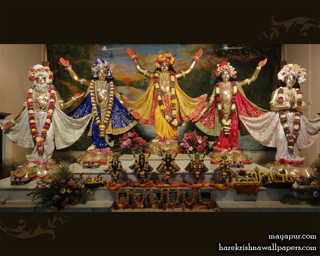 Sri Panchatatva Wallpaper (003) Size 1280x1024 Download