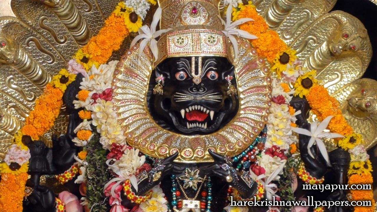 Sri Narasimha Deva Close up Wallpaper (005) Size1280x720 Download