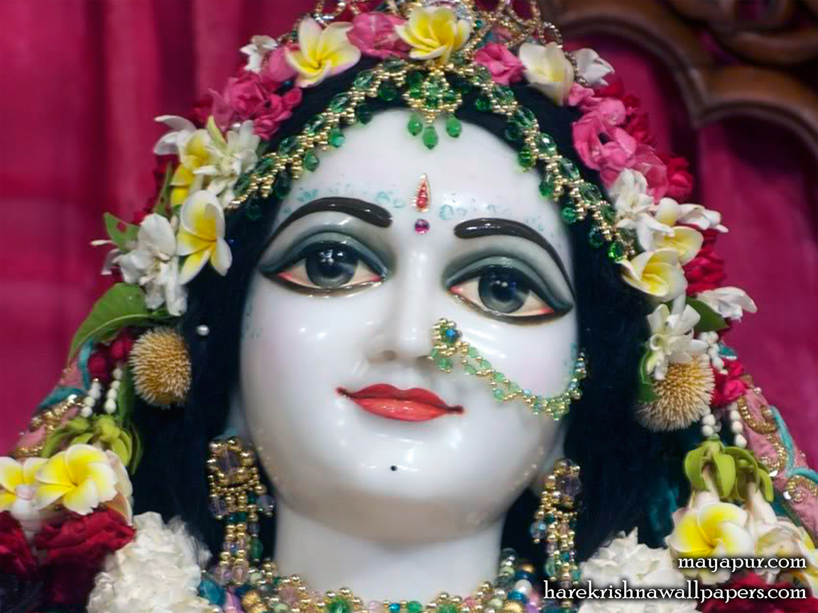 Sri Radha Close up Wallpaper (006) Size 1152x864 Download