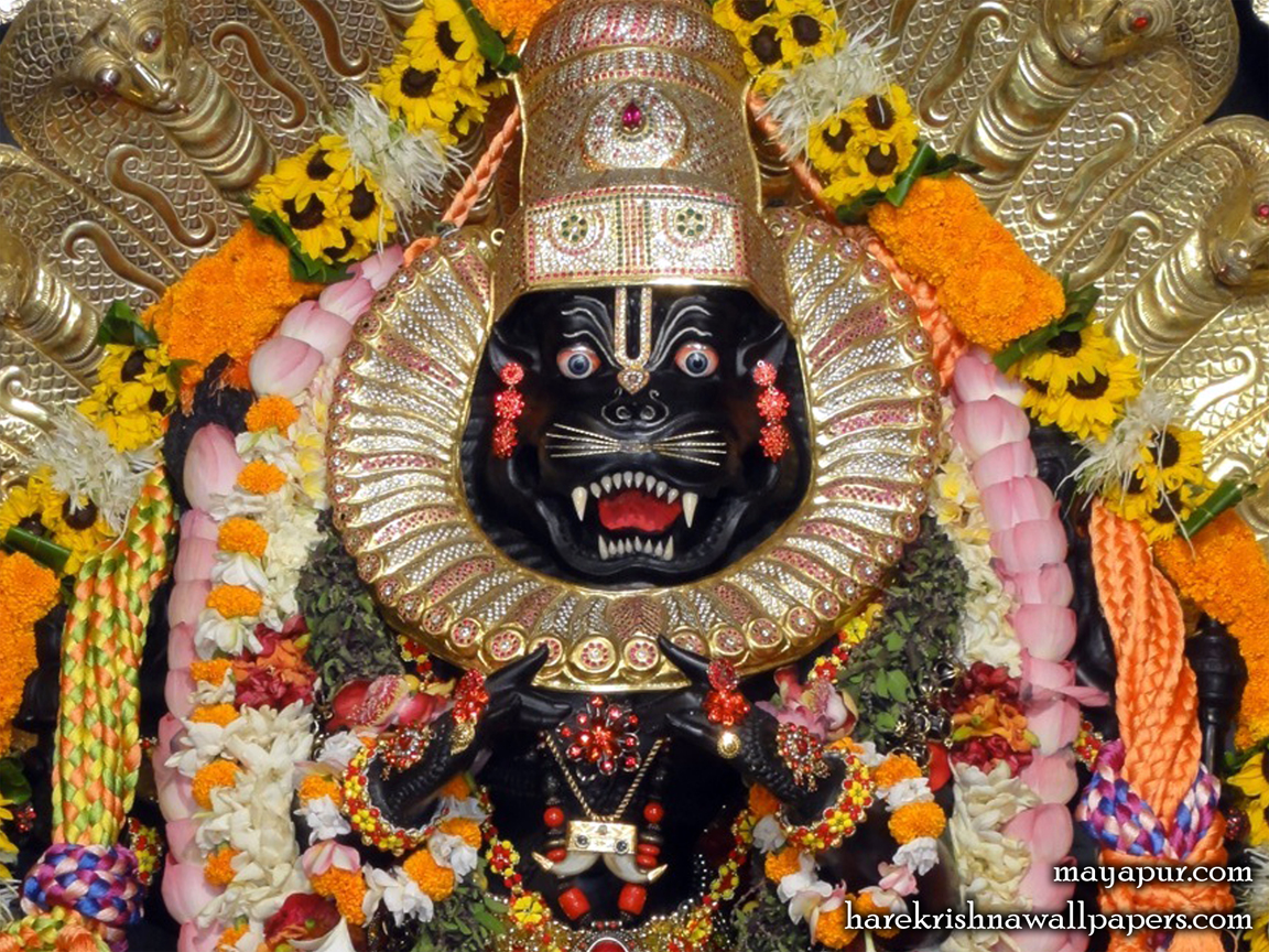 Sri Narasimha Deva Close up Wallpaper (009) Size 1152x864 Download