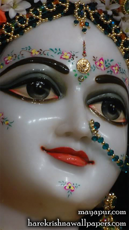 Sri Radha Close up Wallpaper (009) Size 450x800 Download