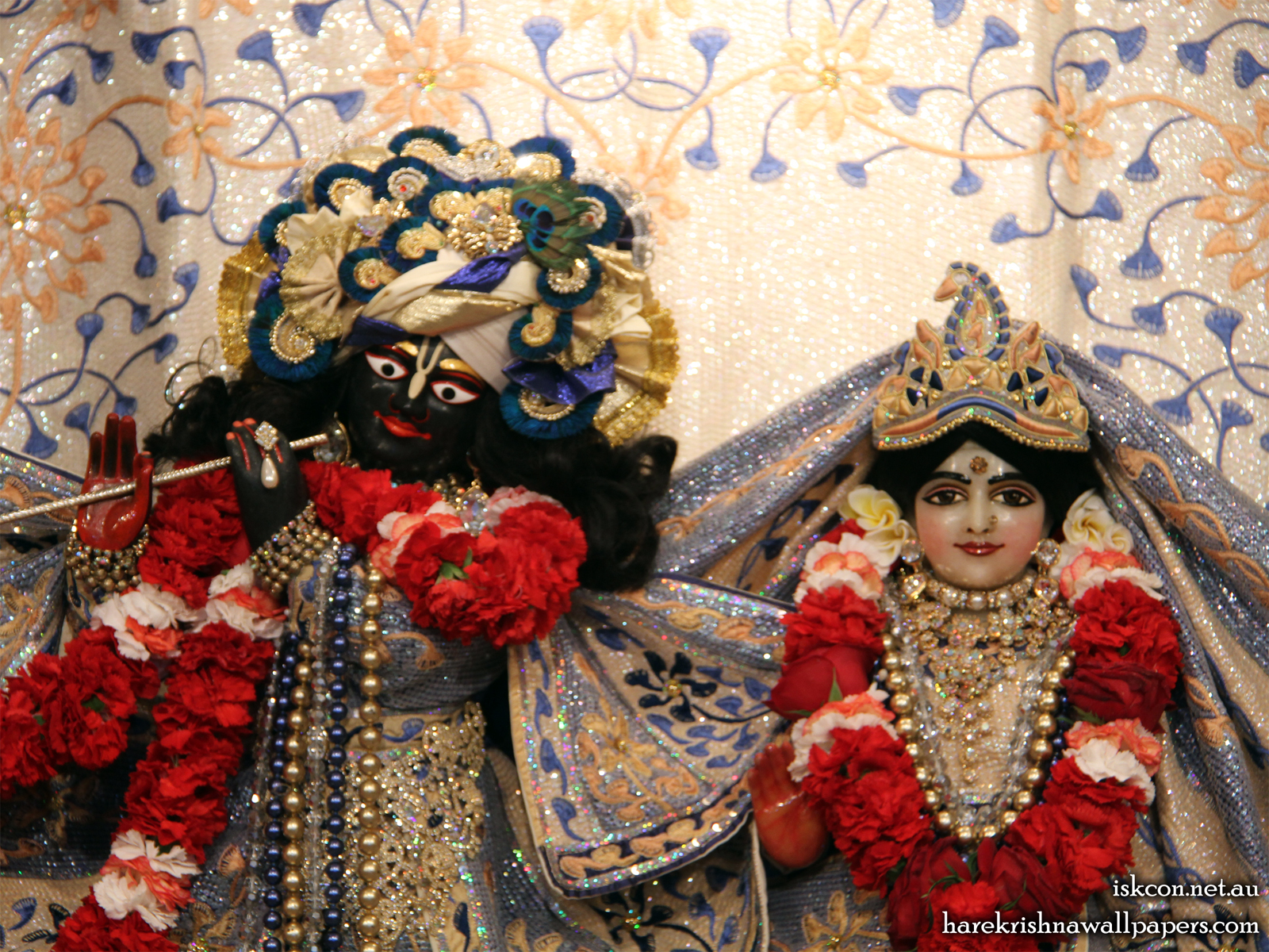 Sri Sri Radha Vallabh Close up Wallpaper (002) Size1600x1200 Download