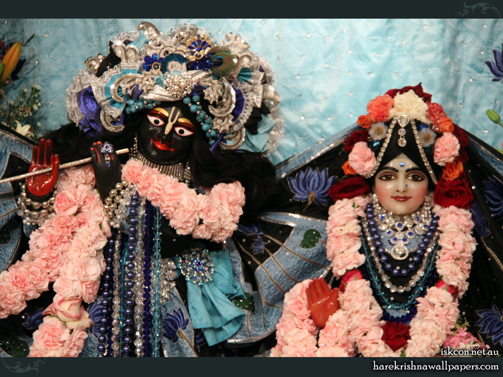 Sri Sri Radha Vallabh Close up Wallpaper (003) Size 1024x768 Download