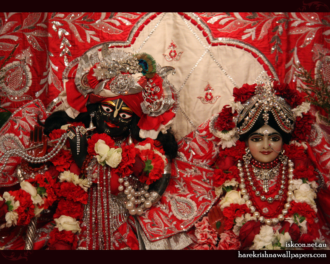 Sri Sri Radha Vallabh Close up Wallpaper (005) Size 1280x1024 Download