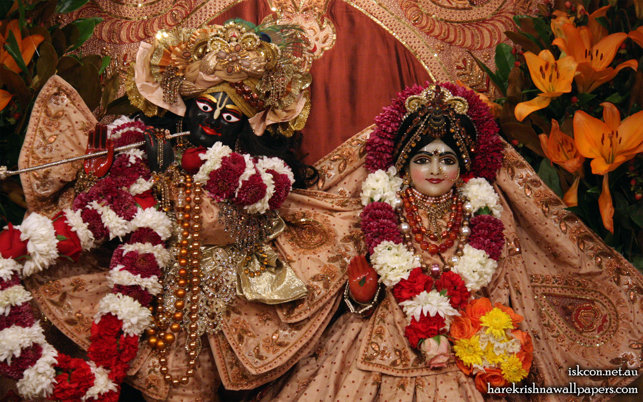 Sri Sri Radha Vallabh Close up Wallpaper (006) Size 1280x800 Download