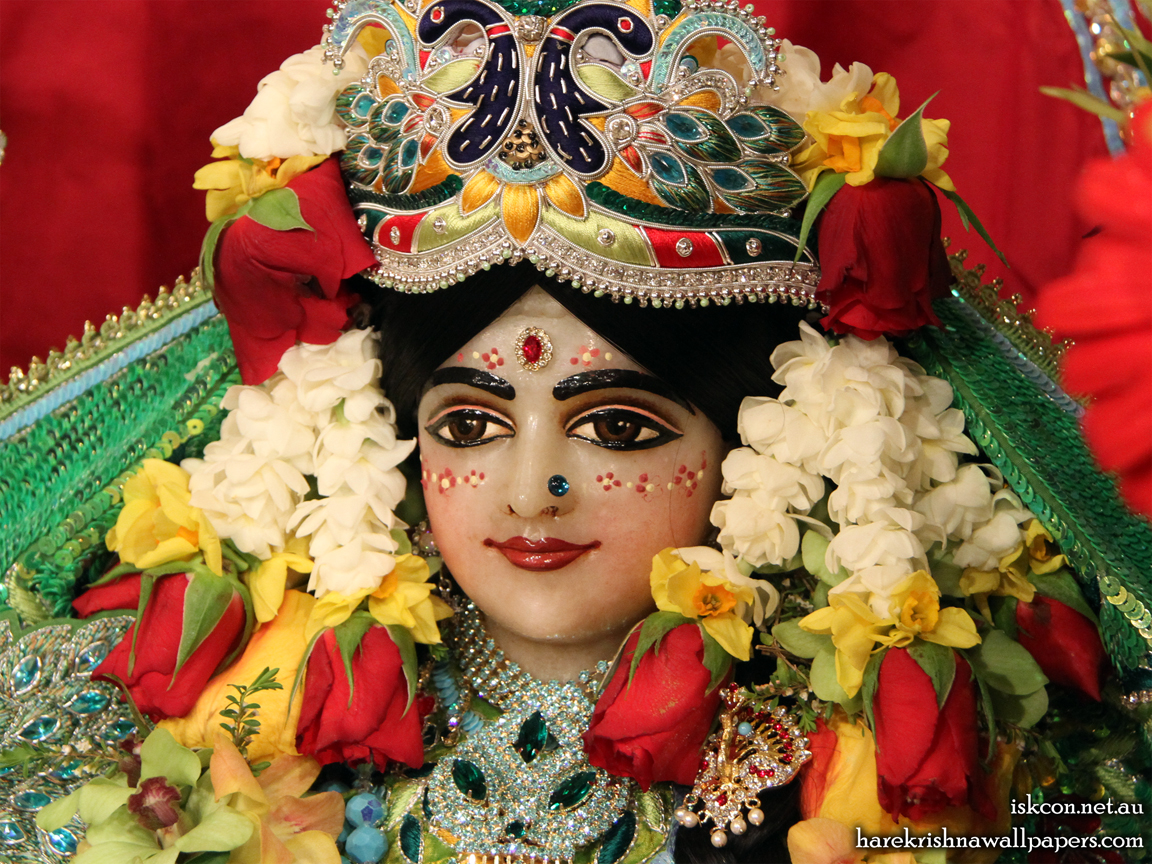 Sri Radha Close up Wallpaper (009) Size 1152x864 Download