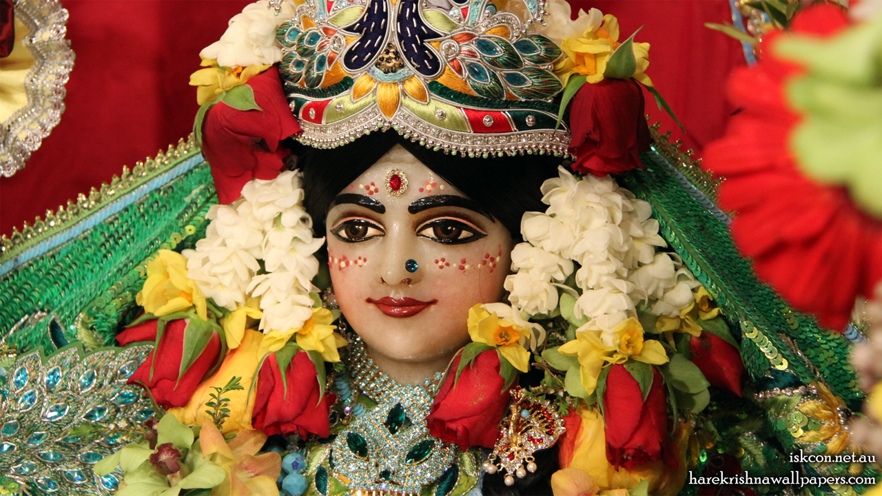 Sri Radha Close up Wallpaper (009) Size 1280x720 Download