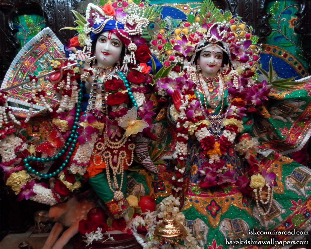 Sri Sri Radha Giridhari Wallpaper (001) Size 1280x1024 Download