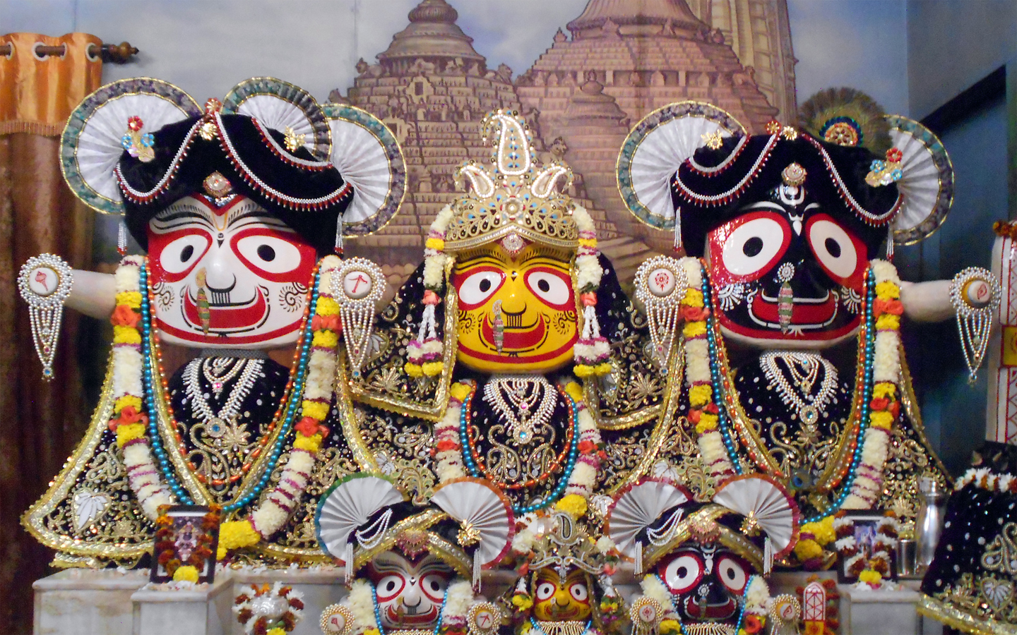 Jagannath Baladeva Subhadra Wallpaper (002) Size 1440x900 Download