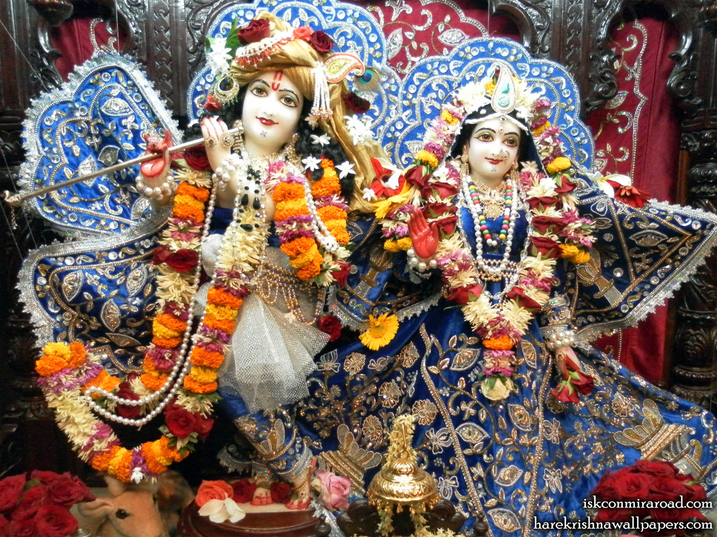 Sri Sri Radha Giridhari Wallpaper (008) Size 1400x1050 Download