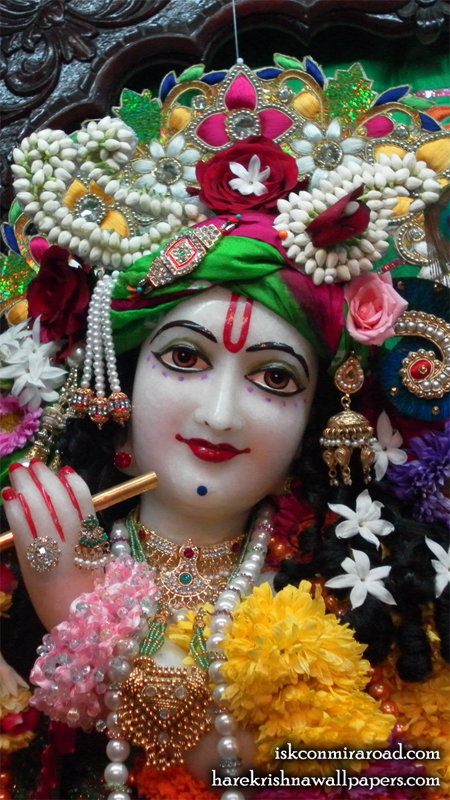 Sri Giridhari Close up Wallpaper (015) Size 450x800 Download