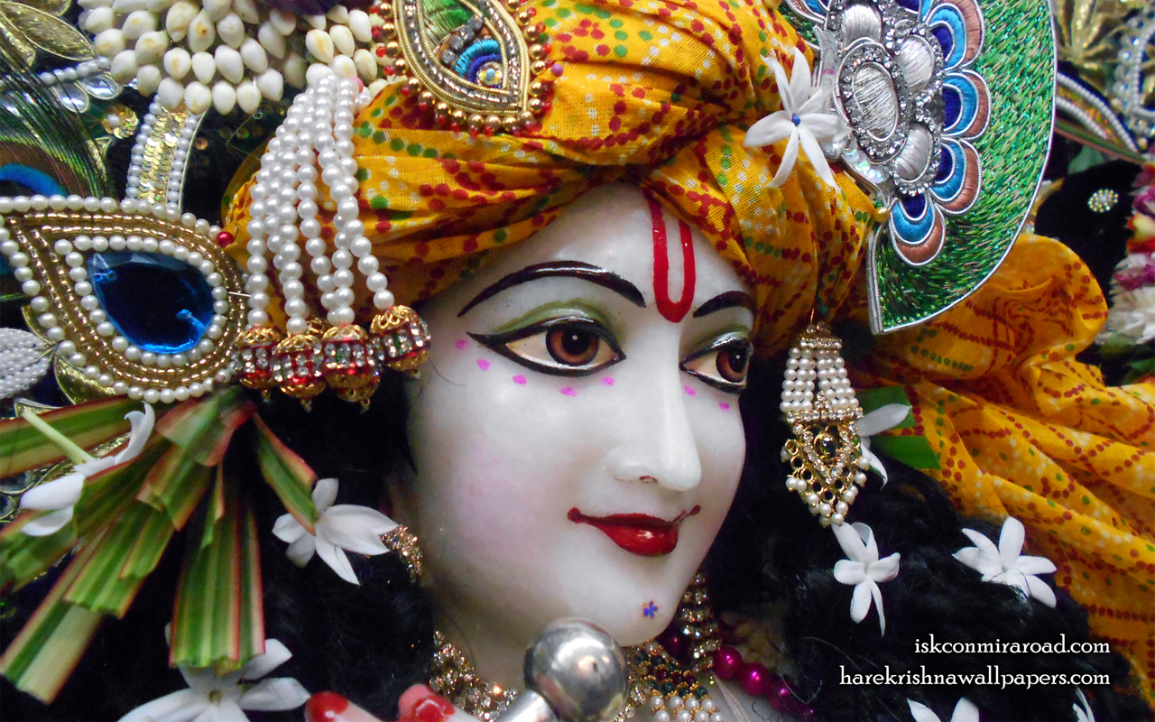 Sri Giridhari Close up Wallpaper (016) Size 1280x800 Download