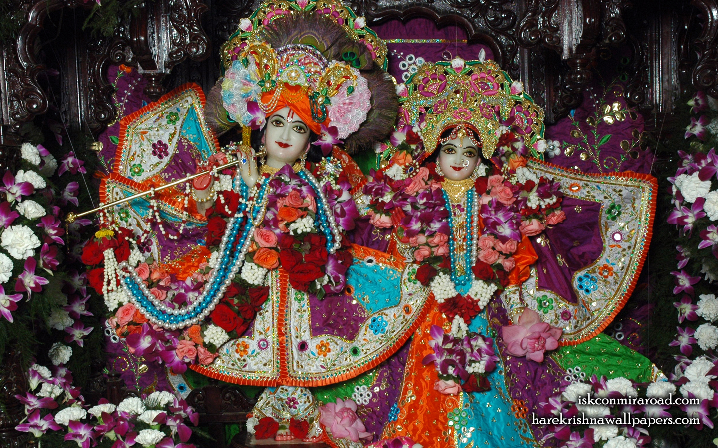 Sri Sri Radha Giridhari Wallpaper (016) Size 1440x900 Download