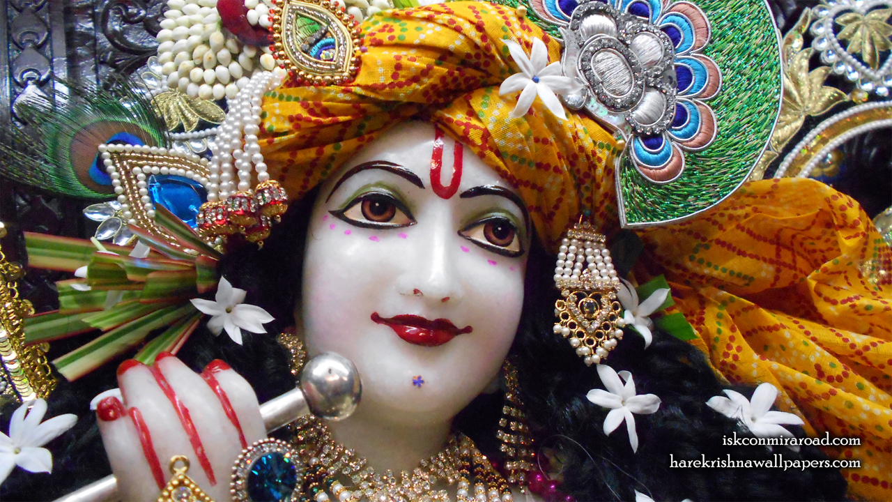 Sri Giridhari Close up Wallpaper (018) Size 1280x720 Download