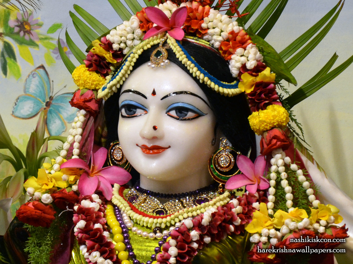Sri Radha Close up Wallpaper (001) Size1200x900 Download