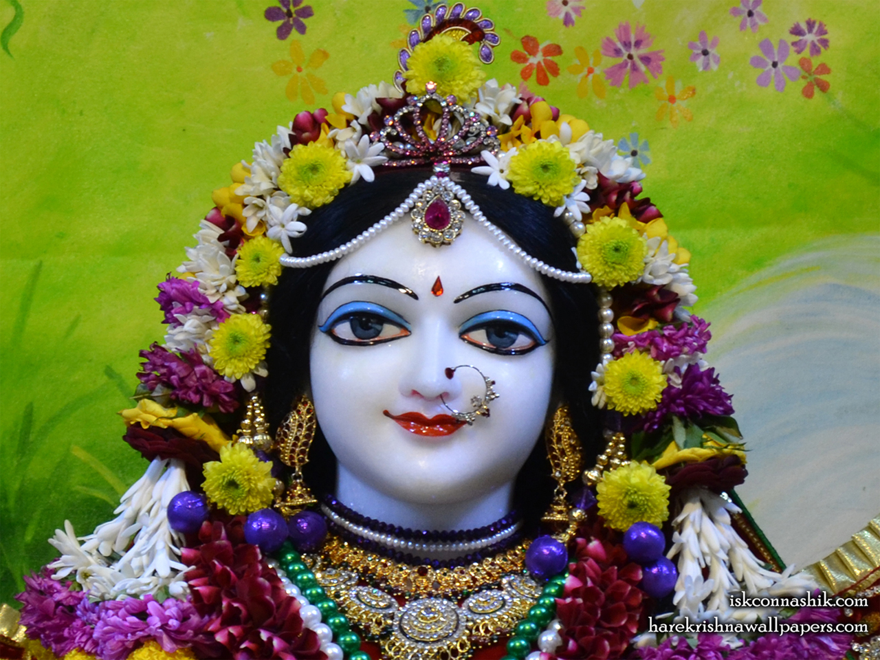 Sri Radha Close up Wallpaper (004) Size 1280x960 Download