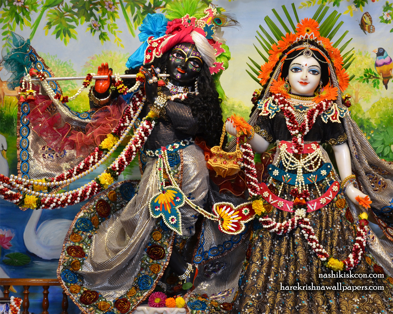 Sri Sri Radha Madan Gopal Wallpaper (005) Size 1280x1024 Download