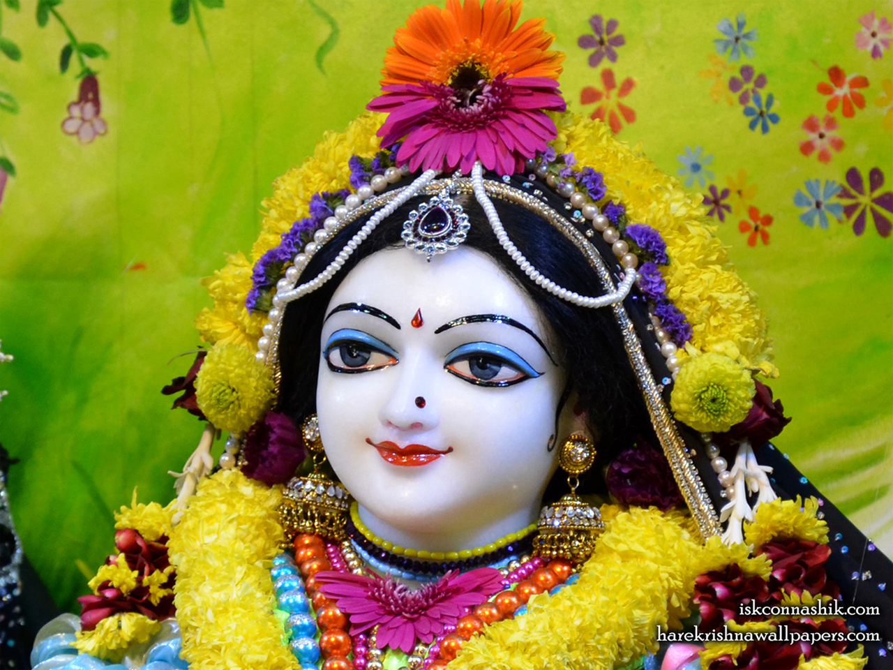 Sri Radha Close up Wallpaper (007) Size 1280x960 Download