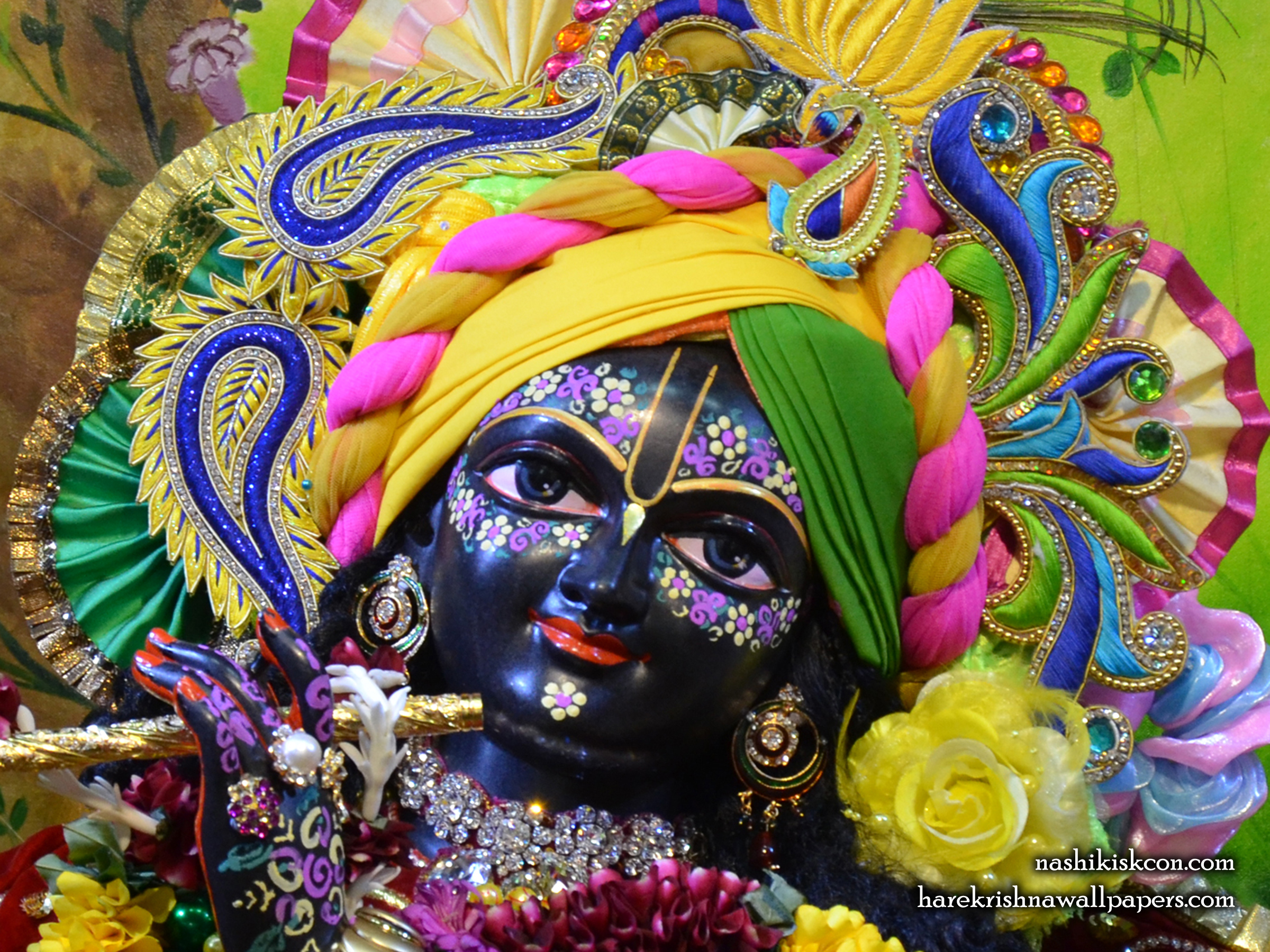 Sri Madan Gopal Close up Wallpaper (008) Size 2400x1800 Download