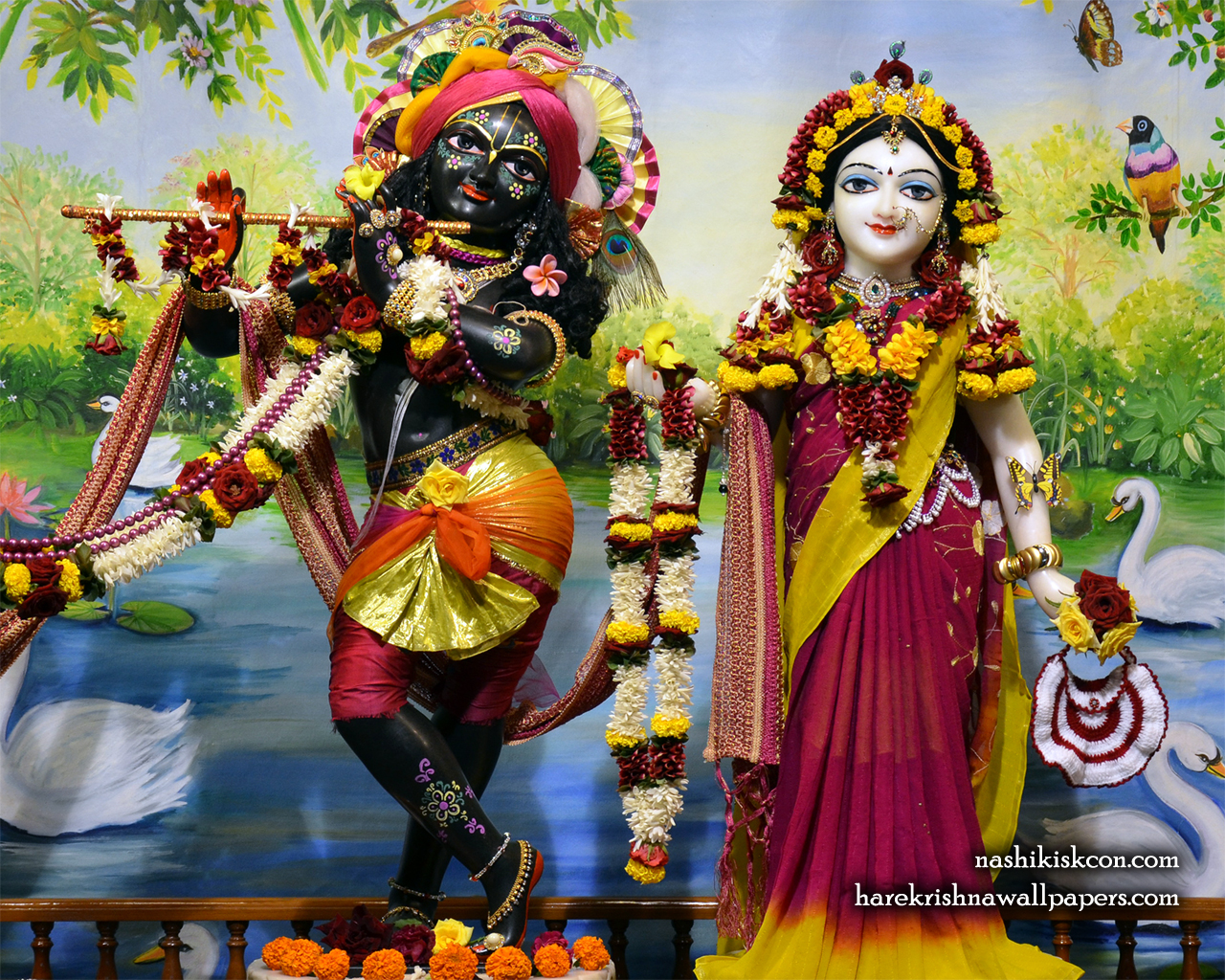 Sri Sri Radha Madan Gopal Wallpaper (008) Size 1280x1024 Download