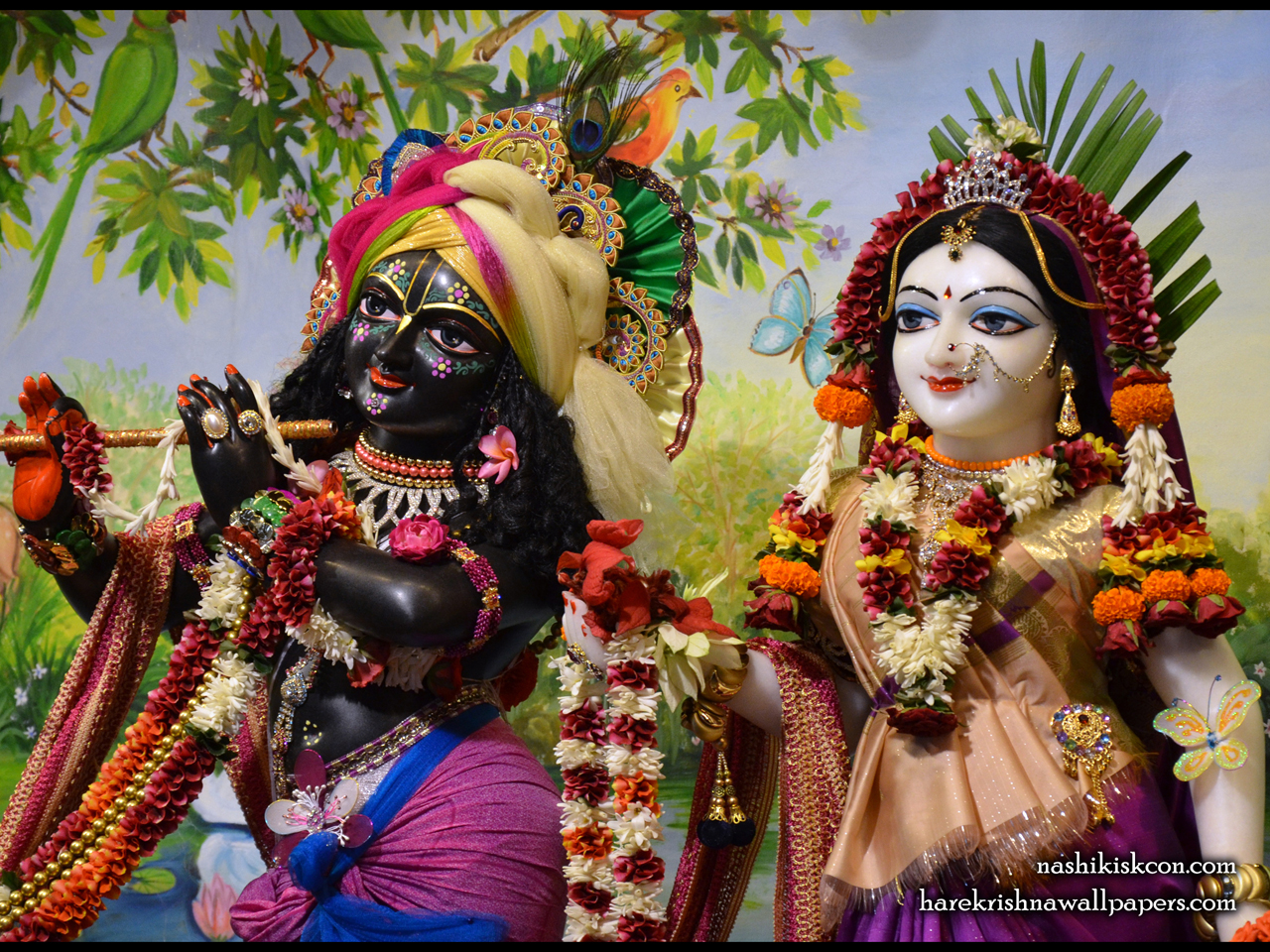 Sri Sri Radha Madan Gopal Close up Wallpaper (008) Size 1280x960 Download