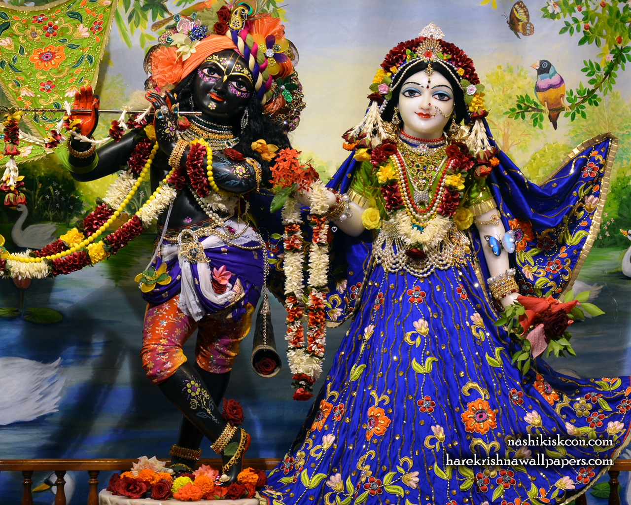 Sri Sri Radha Madan Gopal Wallpaper (010) Size 1280x1024 Download