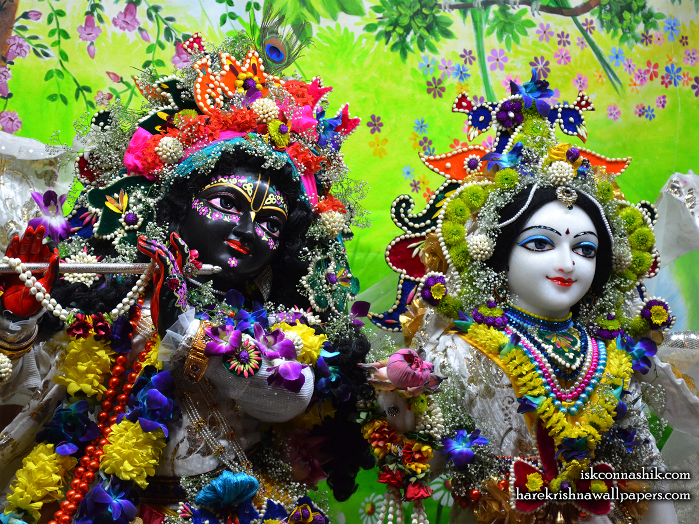 Sri Sri Radha Madan Gopal Close up Wallpaper (012) Size 1400x1050 Download