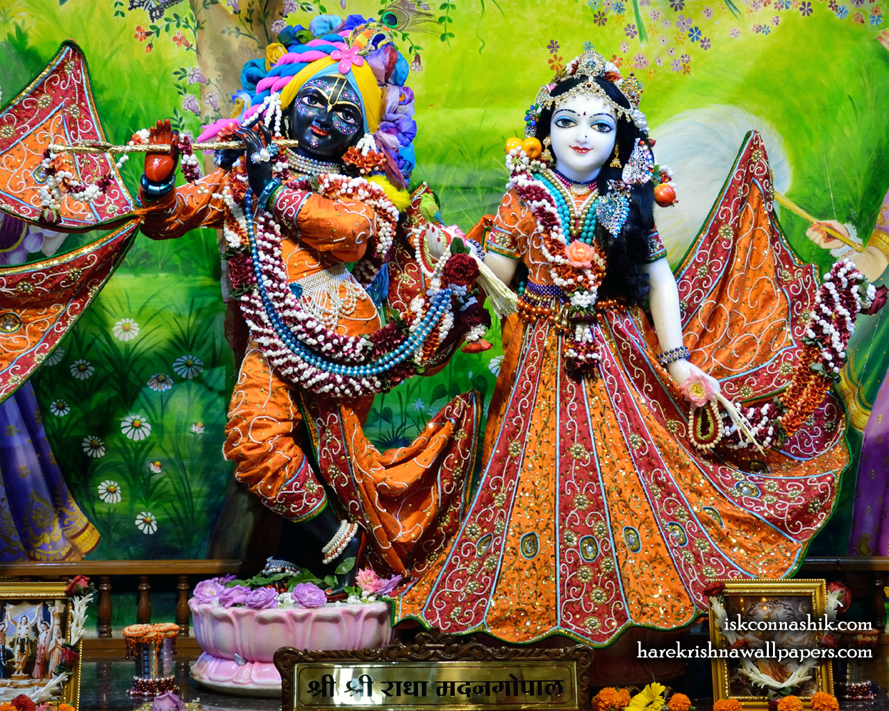 Sri Sri Radha Madan Gopal Wallpaper (024) Size 1280x1024 Download