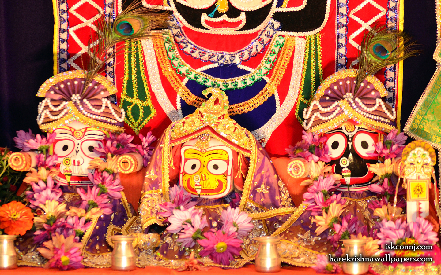 Jagannath Baladeva Subhadra Wallpaper (002) Size 1440x900 Download