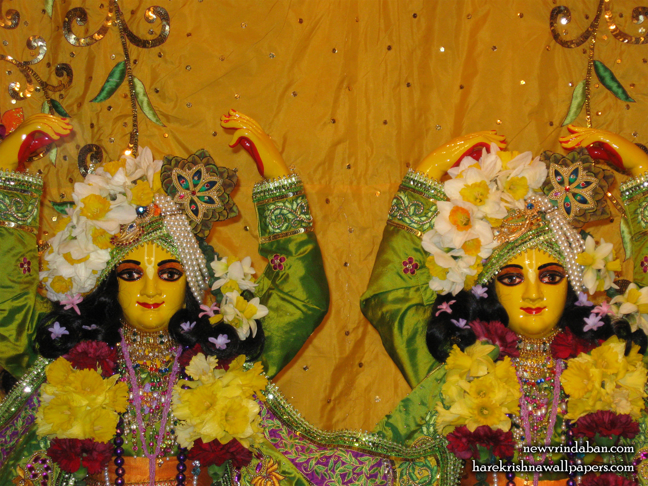 Sri Sri Gaura Nitai Close up Wallpaper (001) Size 1280x960 Download