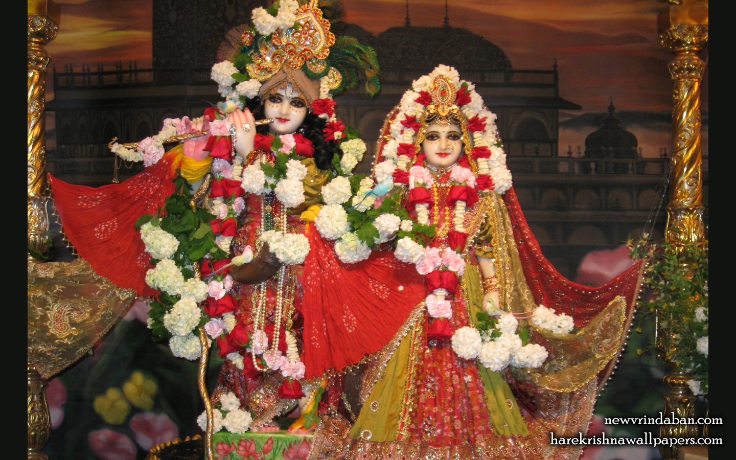 Sri Sri Radha Vrindavana Chandra Wallpaper (001) Size 1440x900 Download