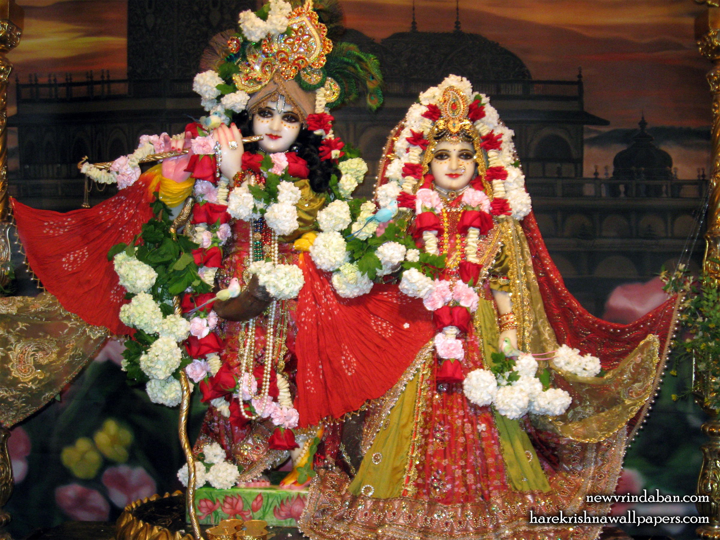 Sri Sri Radha Vrindavana Chandra Wallpaper (001) Size 2400x1800 Download