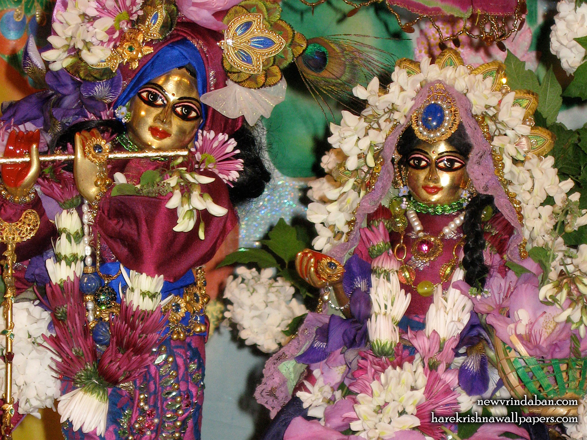Sri Sri Radha Vrindavana Nath Close up Wallpaper (001) Size1200x900 Download