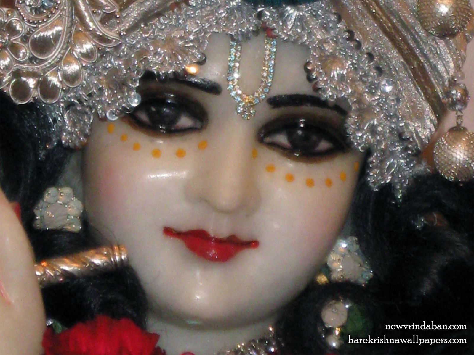 Sri Vrindavana Chandra Close up Wallpaper (001) Size1600x1200 Download