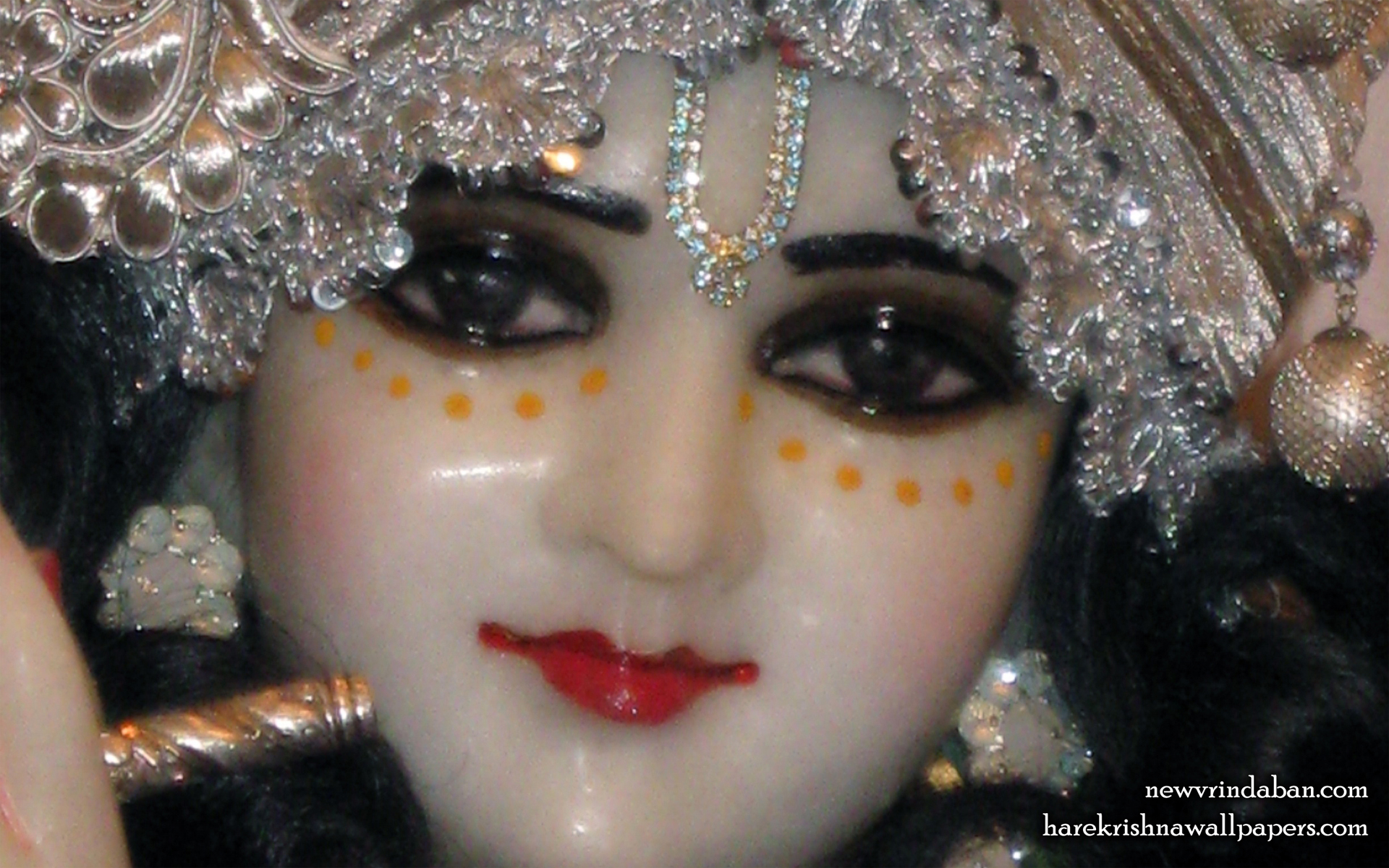 Sri Vrindavana Chandra Close up Wallpaper (001) Size 1920x1200 Download